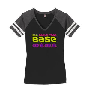Women's Chemistry Black Short Sleeve Science T-Shirt