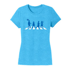 Women's Blue Short Sleeve Science T-Shirt