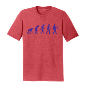 Men's Red Short Sleeve Science T-Shirt