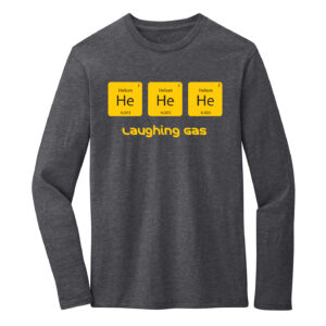 Men's Chemistry NavyLong Sleeve Science T-Shirt