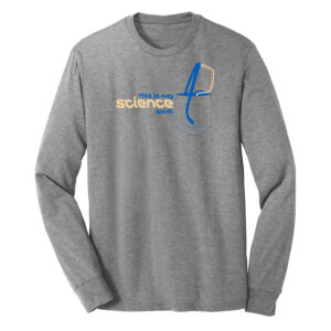 Men's Science Grey Long Sleeve Science T-Shirt