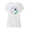 Women's Science White Short Sleeve T-shirt
