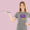 Ring On It Womens Science Chemistry Gray Frost Short Sleeve T-shirt